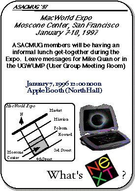 Macworld Meeting Notice